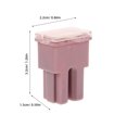 thumbnail image 2 of SEWACC 2Pcs Inline Fuse Holder Automotive Fuse Block Plastic Insert For RV, 2 of 8