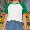 thumbnail image 2 of Coerni Kids Short Sleeve Tops Summer Boys Girls Cotton T Shirts Crewneck Athletic Tee Aesthetic Loose Tshirt Fashion Cute, 2 of 8