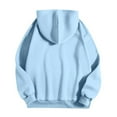 thumbnail image 3 of EIMELI Womens Printed Round Neck Hooded Casual Long Sleeve Sweatshirt, 3 of 3