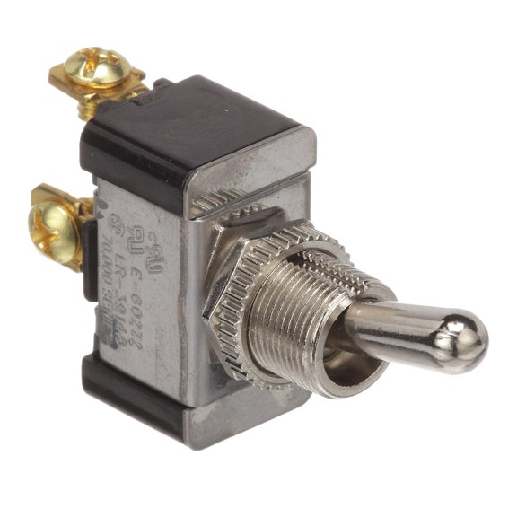 Seachoice 2-Position Toggle Switch with 2 Screw Terminals Off/Mom. On