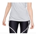 thumbnail image 3 of Under Armour Women's Tech Graphic Short Sleeve Shirt for Ladies Grey Size Large, 3 of 3