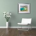 thumbnail image 3 of Trademark Fine Art 'Kalapaki Beach' Canvas Art by Pierre Leclerc, White Matte, Silver Frame, 3 of 4