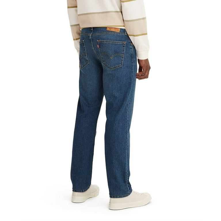 Men's Levi's 502 Regular Taper-Fit Stretch Jeans Dark Hollow Men's Levi's 502 Regular Taper-Fit Stretch Jeans Dark Hollow