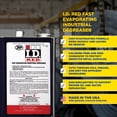 thumbnail image 3 of Zep I.D. Red Liquid Fast Evaporating Industrial Degreaser - 1 Gallon (Case of 4) 57024 - Designed for use when rapid evaporation and no residue are necessary, 3 of 6