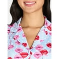thumbnail image 2 of Women’s Valentine’s Day Print Shorty Notch Collar Pajama Set from Way to Celebrate, 2-Piece, Sizes XS-3X, 2 of 4