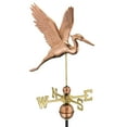 thumbnail image 3 of Good Directions 1971P Graceful Blue Heron Weathervane - Pure Copper, 3 of 4