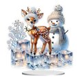 thumbnail image 1 of Kit Adornos Escritorio Con Pintura Diamantes Navidad Lindo para Oficina, 1 of 9