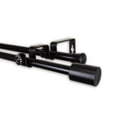 thumbnail image 3 of Nora 5/8 inch Double Curtain Rod-Color:Black,Size:84-120", 3 of 3