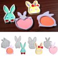 thumbnail image 7 of Moocorvic Easter Bunny Silicone Mold DIY Carft Tabletop Arrangement Rabbit Resin Casting Mould for Candle Making, 7 of 7