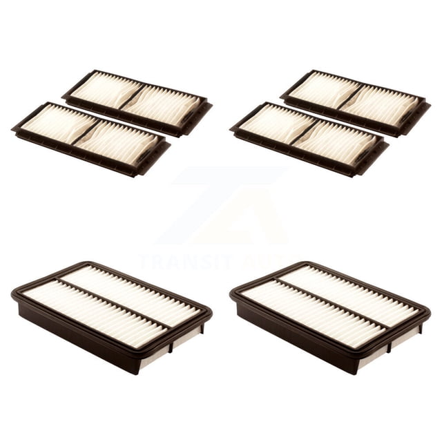 PUR 2x Air + 2x Cabin Filter (4 Total) Kit for Car Mazda 3 Sport KFL-100744