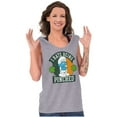 thumbnail image 4 of Smurfs Hate Being Pinched St Paddy Tank Top T Shirts Men Women Brisco Brands S, 4 of 5