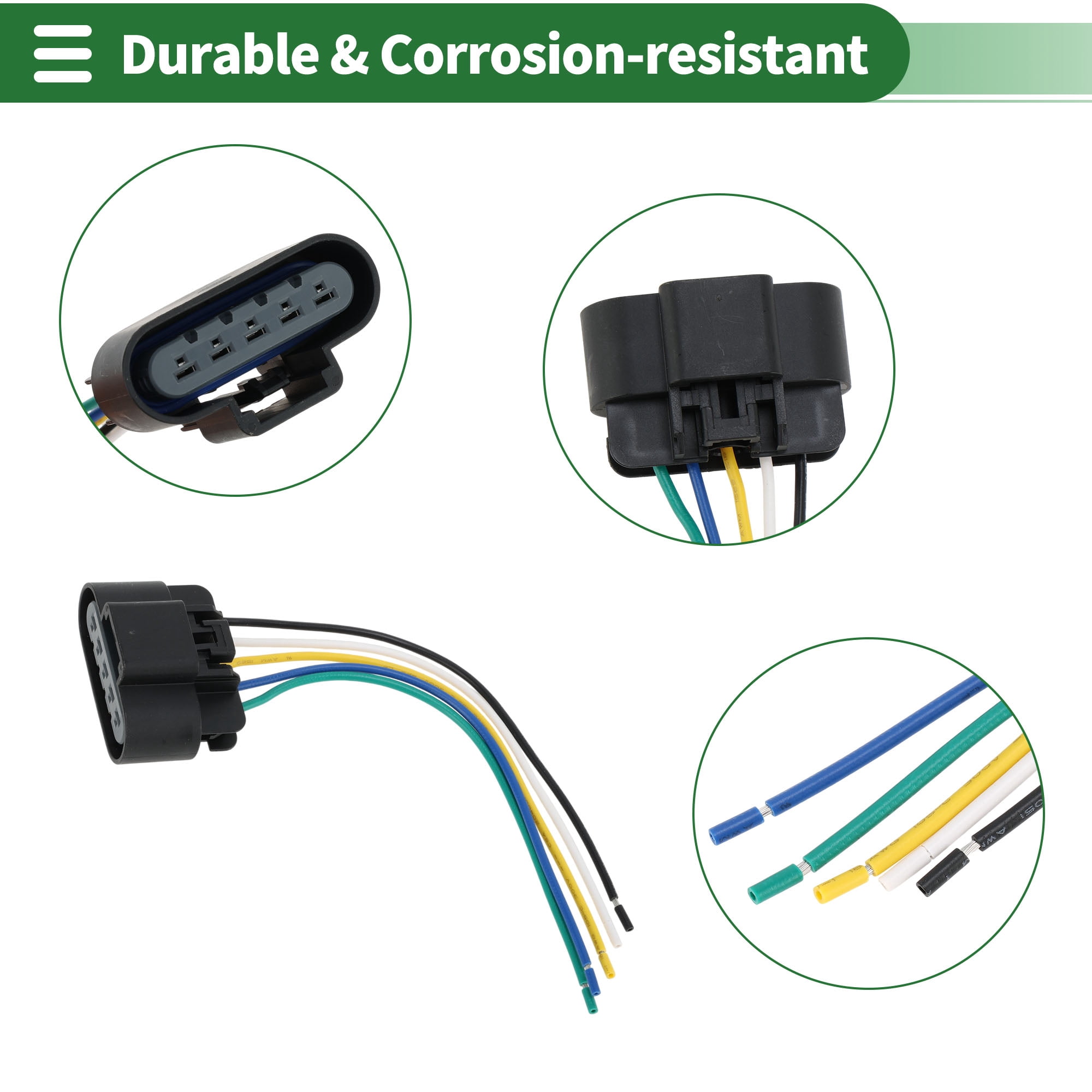 Unique Bargains Front Headlight Wiring Harness Assembly for Chevrolet Impala 2006-2013