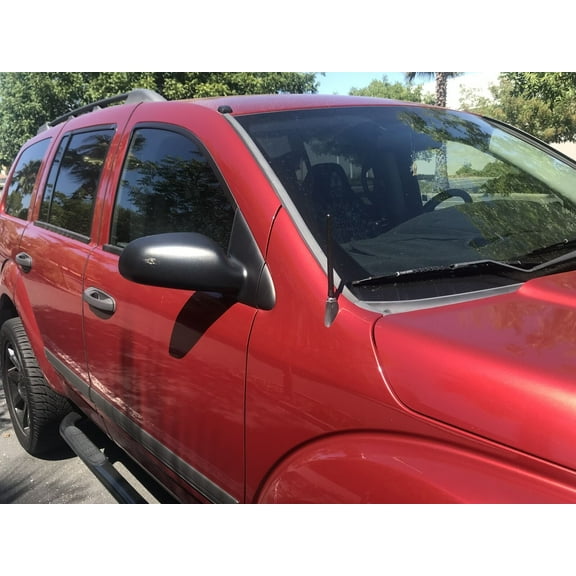 6 3/4" inch Short Black Antenna Mast Radio AMFM for DODGE DURANGO 2002-2009 Brand New