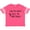 Football Pink and White, variant on One Day, Daddy Will Be My Caddy Kids Golfing Boys or Girls Toddler T-Shirt