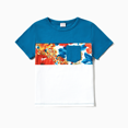 thumbnail image 2 of PatPat Family Matching Floral Panel T-Shirt and Ruched Drawstring Side Bodycon Strap Dress Sets, 2 of 3