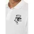 thumbnail image 5 of Riverdale The Whyte Wyrm Cotton Polo Shirt, White, X-Large, 5 of 6