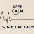thumbnail image 2 of CafePress - Keep Calm And... Ok, Not That Calm! Tote Bag - Unisex Canvas Tote Bag, Beige, 1-Piece, 2 of 7