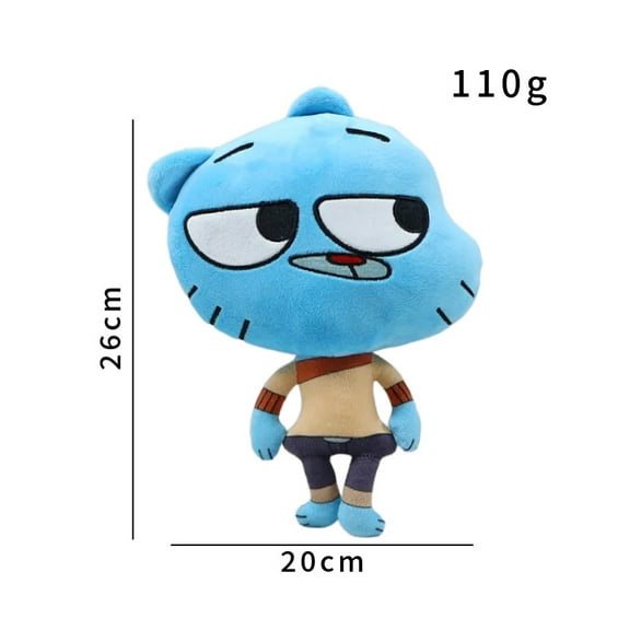 World of Gumball Cute Anime Peripheral Doll Decorative Doll Plush Toy