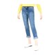 thumbnail image 1 of maison Jules Womens Polka Dot Boyfriend Fit Jeans, Azul, 4, 1 of 1