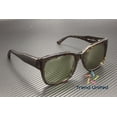 thumbnail image 3 of BALENCIAGA BB0212S 002 Rectangular Acetate Havana Green 56 mm Unisex Sunglasses, 3 of 5