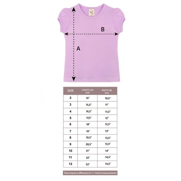 T-shirt Mini Club Fille - Floral Violet - Manches Longues - Taille 4-5 Ans