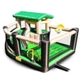 thumbnail image 1 of Island Hopper Fort, Casa Rebotante para Niños Recreativa para Todos los Deportes con Área de Fort, Muro de Escalada, Baloncesto, Tiro de Fútbol, Tobogán Curvo, Giro y Juego de Enredos, 1 of 5