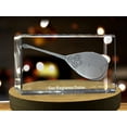 thumbnail image 3 of Baglama 3D Engraved Crystal 3D Engraved Crystal Keepsake/Gift/Decor/Collectible/Souvenir, 3 of 6