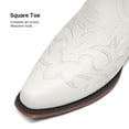 thumbnail image 5 of DREAM PAIRS Women's Western Cowboy Boots Square Toe Mid Calf Cowgirl Boots with Classic Embroidery Pull On Low Block Heel Vintage Country Boots, 5 of 9