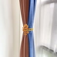 thumbnail image 3 of Miangastore Curtain Holdback Buckles Orange Metal 2Pcs 6.30X3.90X3.90CM, 3 of 8