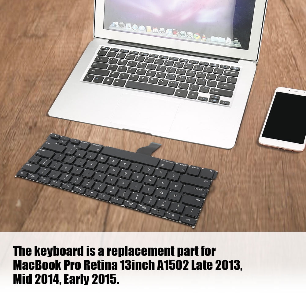 Otviap Replacement Keyboard For Macbook Pro Retina 13inch A1502 Late 13 Mid 14 Early 15 Tablet Replacement Part Tablet Keyboard Walmart Com Walmart Com