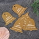 thumbnail image 4 of Etiqueta colgante, 100 piezas Etiqueta de tarjeta de papel Etiquetas colgantes Etiqueta de árbol de Navidad Ultra sensible, 4 of 8