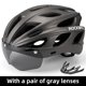 thumbnail image 1 of ROCKBROS-casco de ciclismo ultraligero Unisex, gafas para bicicleta de montaña o de carretera Fivean Cascos de ciclismo, 1 of 2