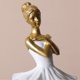 thumbnail image 4 of Adorno de Bailarina de Ballet, Estatua de Bailarina, Adornos de Arte , DecoracióN Elegante para Dormitorio, Escritorio, Ventana, HabitacióN B, 4 of 6