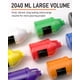 thumbnail image 2 of Set de pintura acrílica Nicpro, 8 colores, 2040 ml, con aceite y guantes, 2 of 9