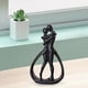 thumbnail image 4 of Estatua de pareja, escultura de amantes, adorno de escritorio coleccionable, figura de pareja para gabinete, chimenea, centro de mesa, decoración, 4 of 8