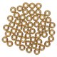 thumbnail image 4 of 50 Uds. De cuentas para rastas de pelo, aleación de Zinc, anillos para decoración de barba y pelo, accesorios de joyería DIY, 4 of 8