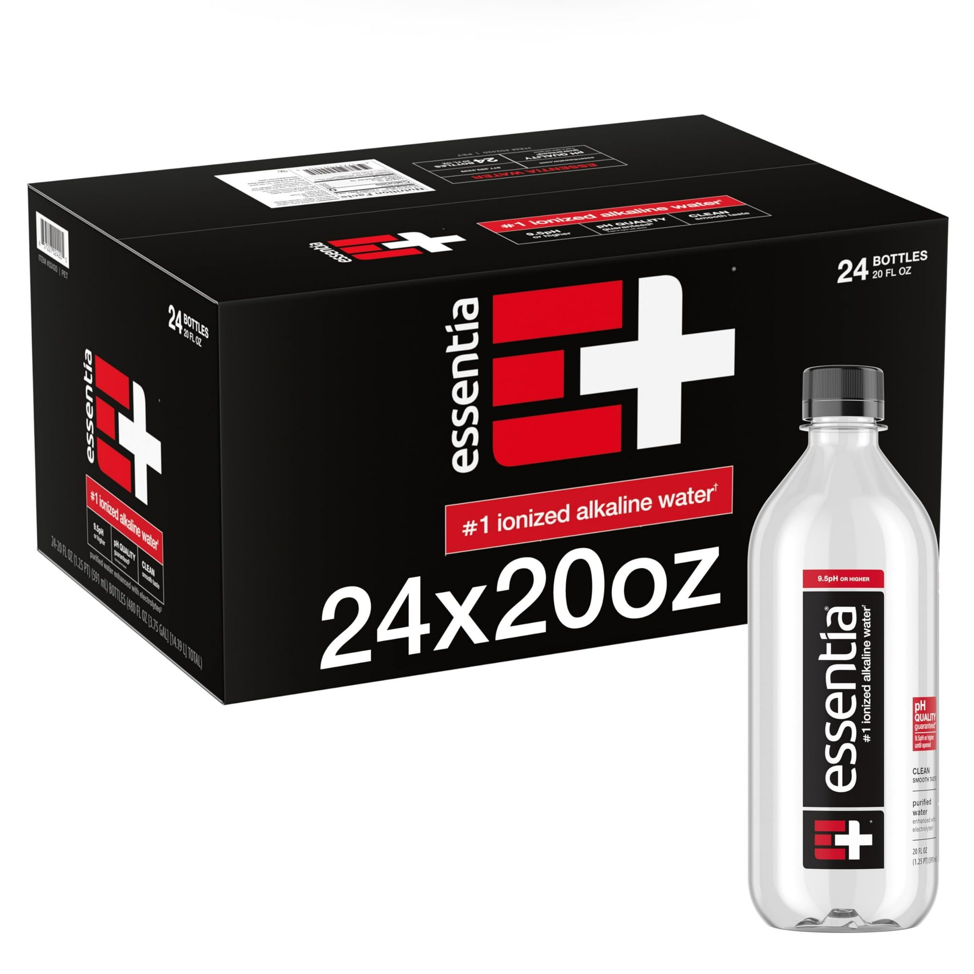 (Pack of 24) Essentia Enhanced Water 20 Fo