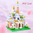 thumbnail image 1 of 556pcs Mini Castle Building Block Set, Princess Castle Model, Educational Toys, Construction Kits, Micro Bricks For Adults, Birthday/Christmas Gift, 1 of 5