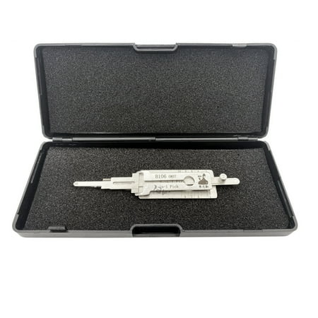 

Lishi Tool Plug Reader Hand Tool - GM37 GM39 BQSB TOY43AT HU66 NSN14 F038 CY24 - Lishi 2 in 1 Tool for Car Auto Repair Tool Kit
