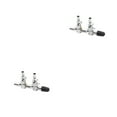 thumbnail image 3 of jesticaly Distributeur Aquarium Air Réservoir de Poissons Régulateur d'Air Valve Pompe à Oxygène Air Inox Réservoir de Poissons Tube Pompe à Air Argent 2 Têtes 2Ensemble, 3 of 6