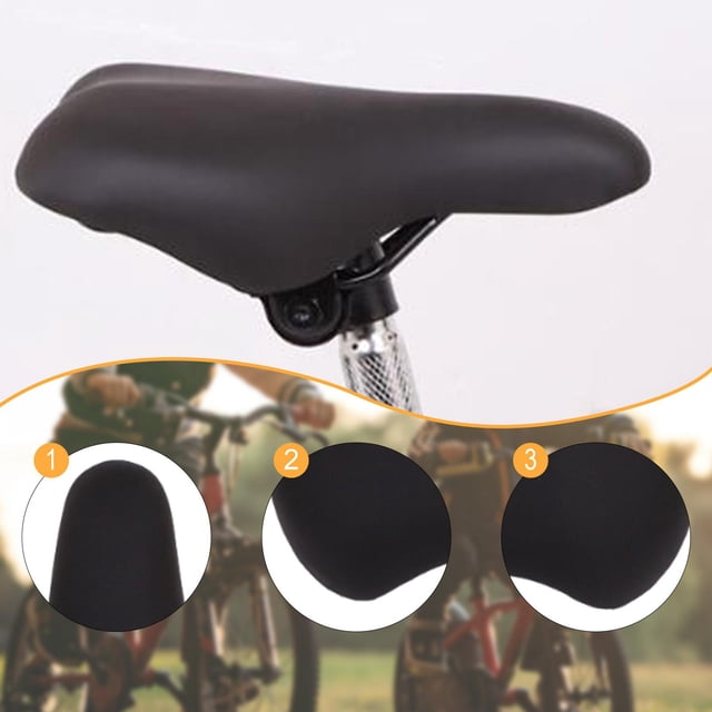 Silla de bicicleta para niños Ciclismo para niños Asiento de bicicletas suaves PU Comfort Balance de la bicicleta Cushion para al aire libre fácil de