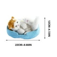 thumbnail image 3 of Qonioi Realistic Meowing Furry Toy, Simulation Kitty Doll for Home Shelf Car Decor, Plush Toys, KidsGifts, 3 of 5