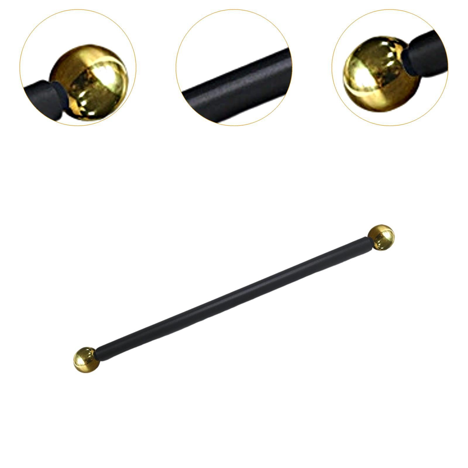 Zxpjkyu Flag Holder Replacement Arm Street Light Part for Hanging Sign Outdoor Lamp Post 56cm gold ball