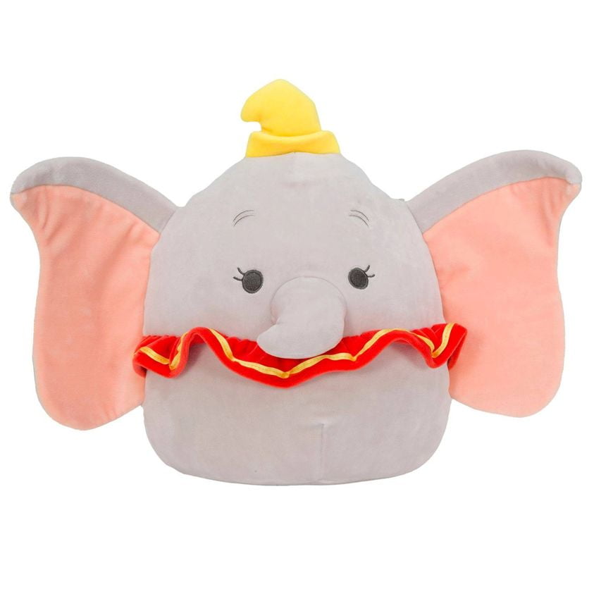 Disney Dumbo 8” Squishmallow Plush Elephant Kellytoy 2021 for sale online 
