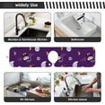 thumbnail image 7 of Coolnut Owls Skull Spooky Sink Splash Guard for Faucet 2 Packs Faucet Absorbent Mats, Cute Halloween Faucet Handle Drip Catcher Quickly Drying Mat for Kitchen Counter Bathroom, 14.9"x5.5", 7 of 7
