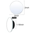 thumbnail image 2 of Blind Spot Mirror, 2" Round HD Glass Frameless Convex Rear View Mirrors Exterior Accessories with Wide Angle Adjustable Stick for Car SUV and Trucks, Pack of 2, 2 of 5