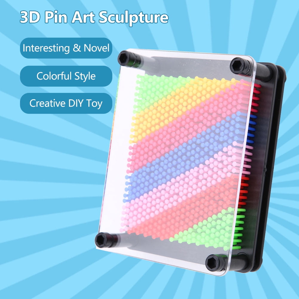Octpeak Pin Art Board, 3D Pin Art,3D Pin Art Board Novel Pin Art Toy