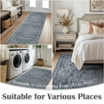 thumbnail image 4 of RUGKING Entrance Rug 2x3 Indoor Doormat Vintage Floor Decor Mat Washable Orental Area Rug Blue, 4 of 6