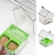 thumbnail image 4 of Comedero/Bebedero Transparente para Periquitos y Pinzones, Ideal para Patio, Balcón, Valla o Jardín., 4 of 5