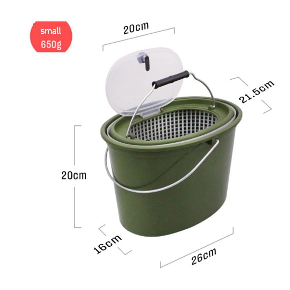 Portable Live Fish Bucket Outdoor Camping Carp Fishing Tackle Tool  Accessories